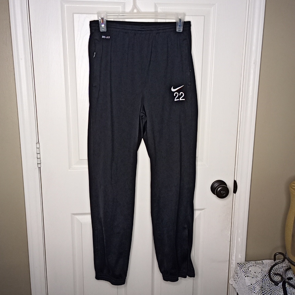 Nike Dri-FIT Academy23 Black Zipper & Elastic Cuff Band Big Girls Sz. XL